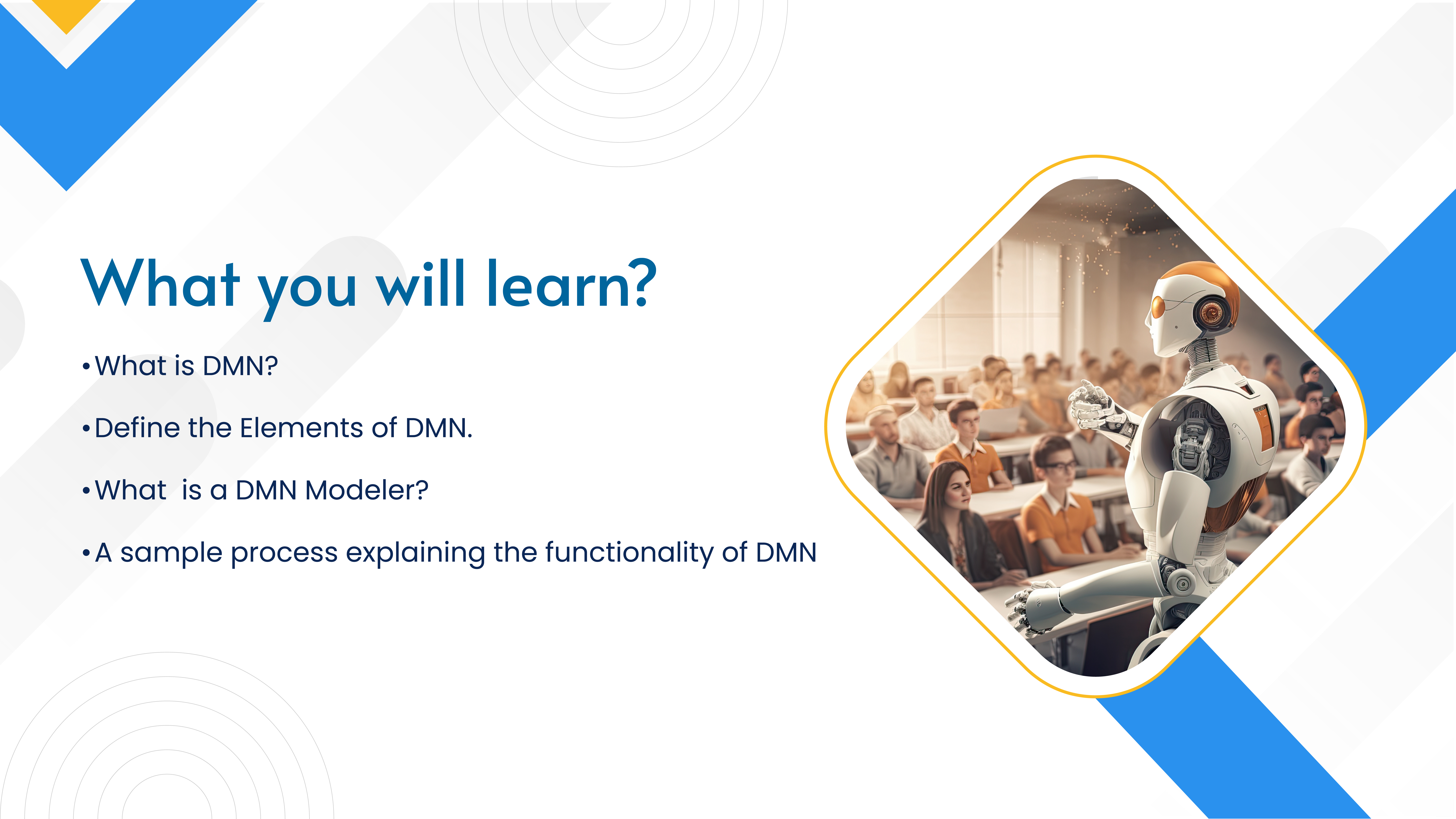 What you will learn?